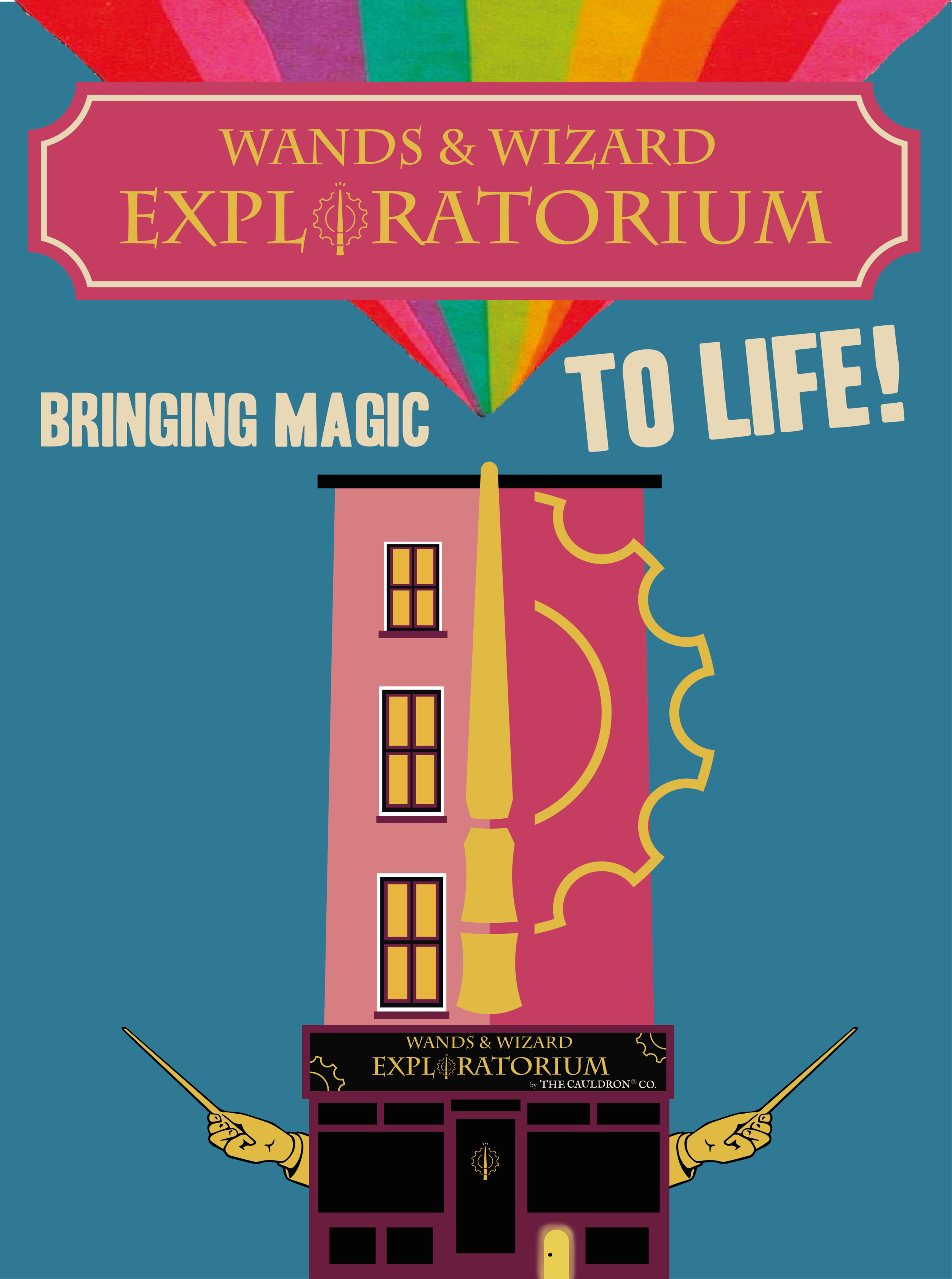 5 floors of exploration where magic is brought to life with science, technology &amp; design.