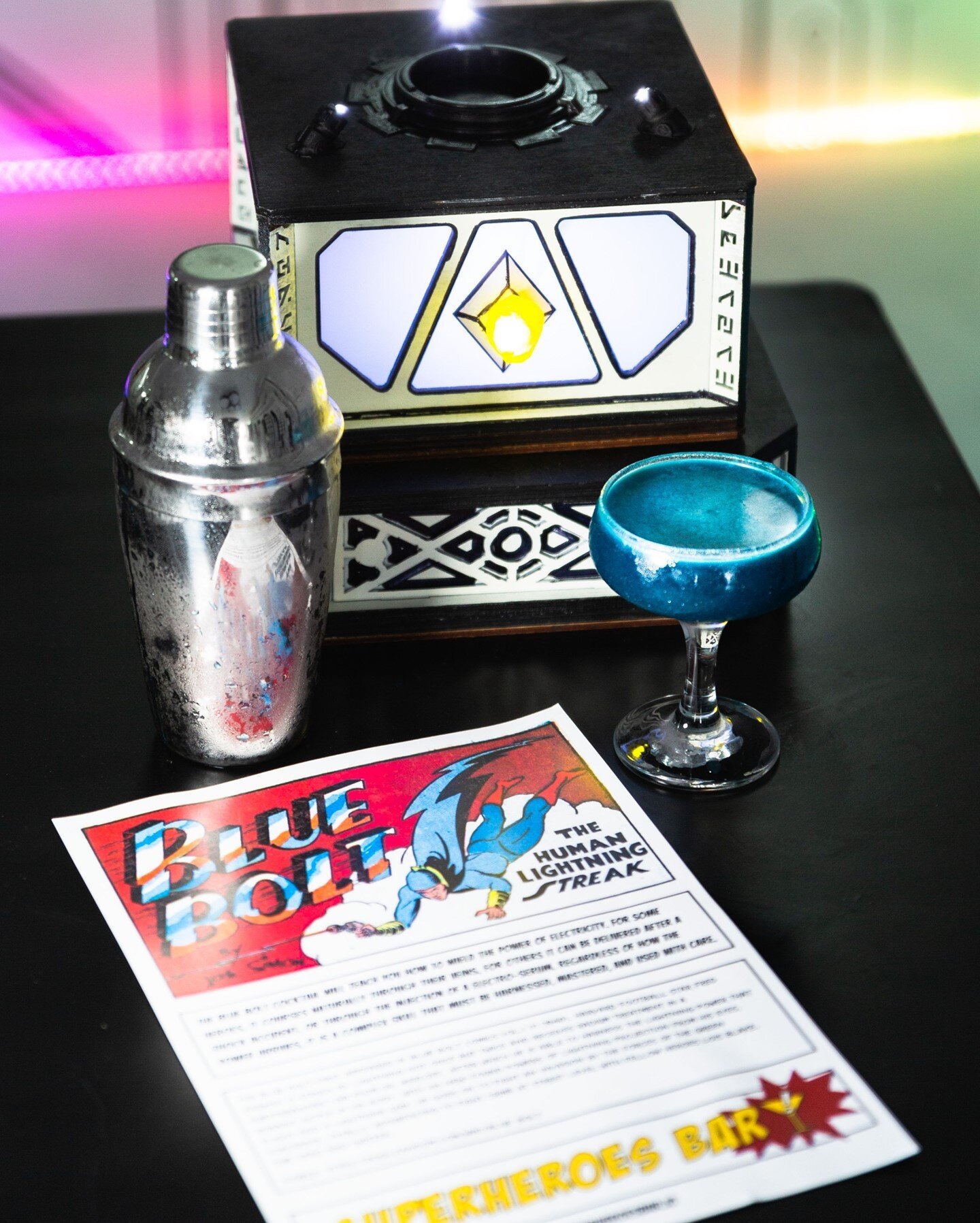 Train to unleash your latent superpowers and discover the fun and bizarre superheroes lost to the annals of time 🦸 🦹
 #design #newvenue #hoxton #hoxtonstreet #superheroes #superheroesbar #cocktailmaking #kapow #openlondon #experiencebar #hero #villain #eastlondon #superpowers #unleash #timeoutlondon #visitlondon